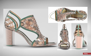 3D Printed Shoe Designer Contest Winner Chosen